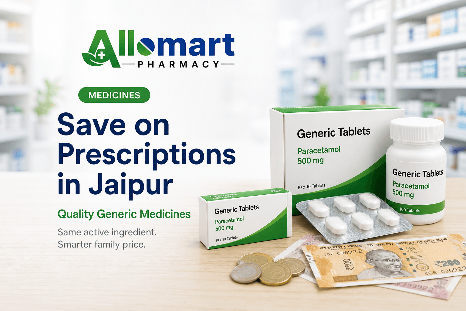 Save on Prescriptions in Jaipur with Quality Generic Medicines