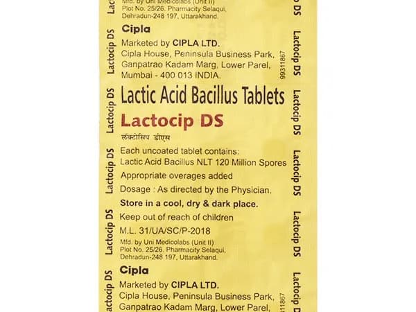 Lactocip DS Tablet