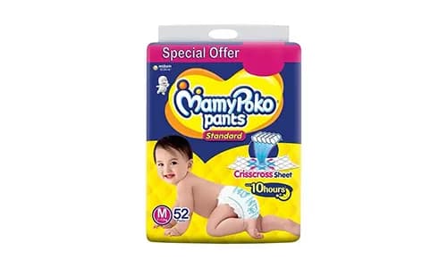 MamyPoko Pants Standard Diaper (M, 7-12 kg)
