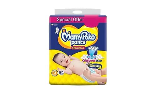 MamyPoko Pants Standard Diaper (S, 4-8 kg)