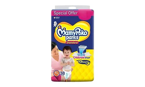 MamyPoko Pants Standard Diaper (XL, 12-17 kg)