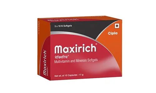 Maxirich Multivitamin and Minerals Softgels 10's