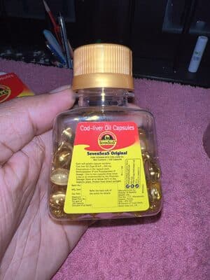 P&G SevenSeas Original Cod-liver Oil Capsules