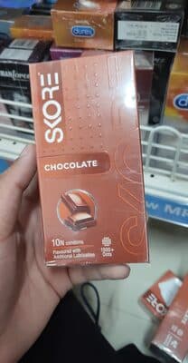 Skore Chocolate Flavoured Condoms Pack of 10
