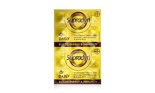 Supradyn Daily Multivitamin Tablet with Minerals 15's