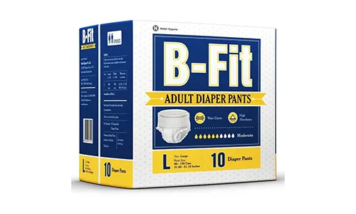 B-Fit Diapers Adult Diaper Pants Large (10 Pcs/Pack)