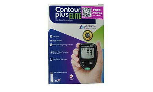 Contour Plus Glucose Monitor with 20 Strips
