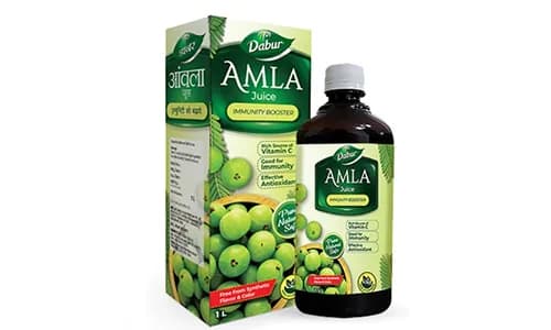 Dabur Amla Juice - Rich source of Vitamin C, Helps in skin and hair health, 1 L