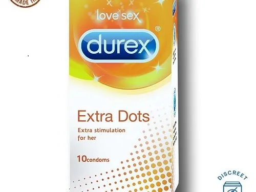 Durex Extra Dotted Pack Of 10