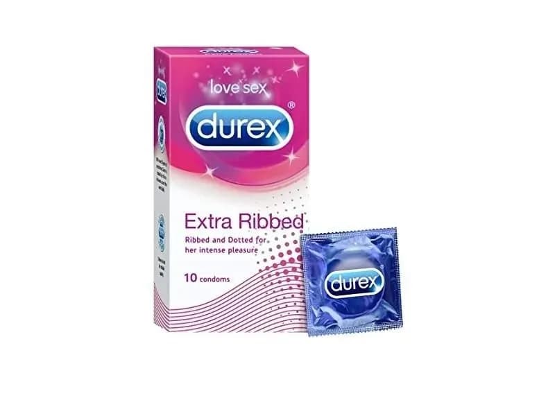 Durex Extra Ribbed Pack Of 10