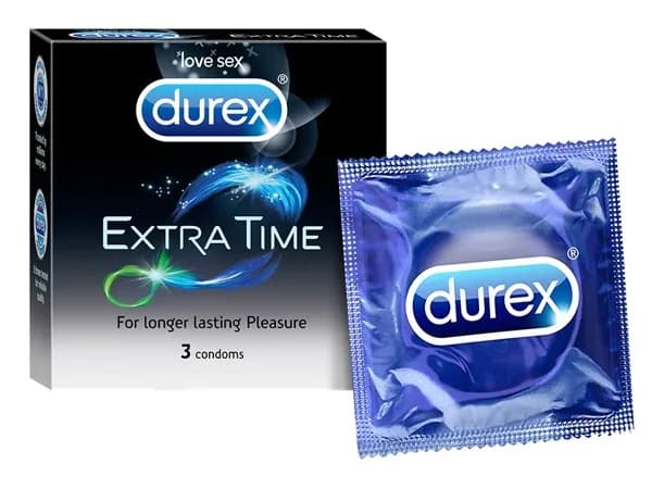 Durex Extra Time Pack Of 3