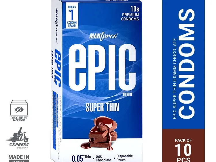 Manforce Epic Pack Of 10 Super Thin