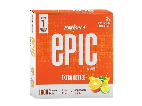 Manforce Epic Pack Of 3 Extra Dotted