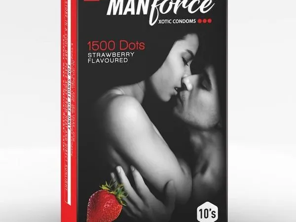 Manforce Strawberry Condom Pack Of 10