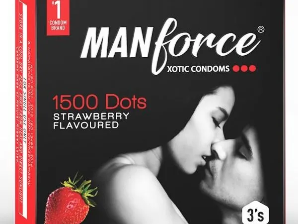 Manforce Strawberry Pack Of 3