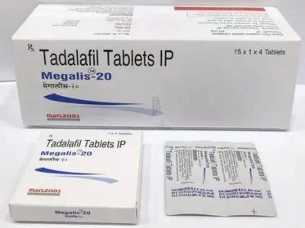 Megalis 20mg Strip Of 4 Tablets