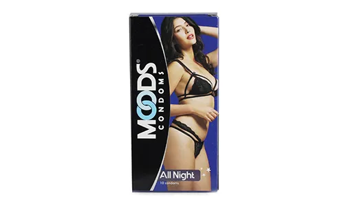 Moods All Night Condoms 10's