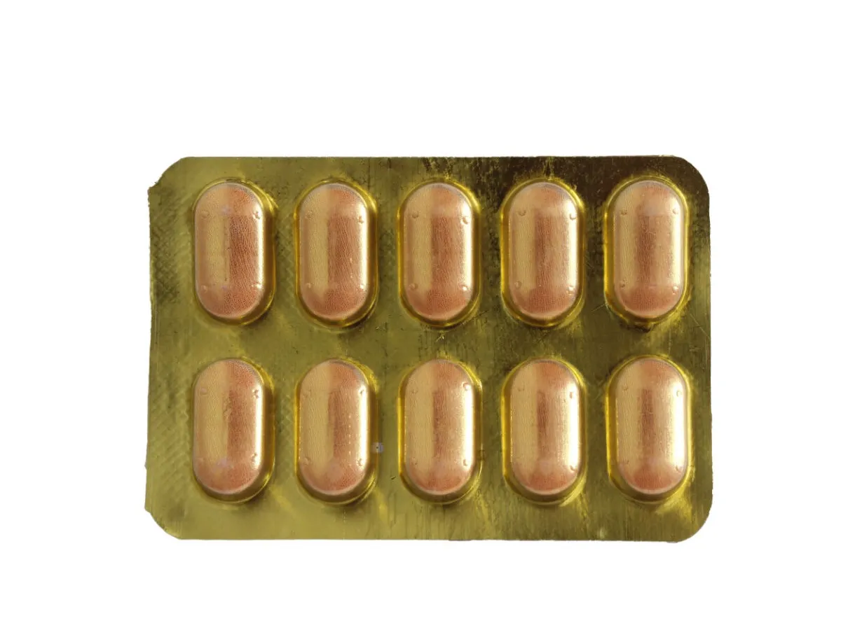 Nimucet Gold Strip Of 10 Tablets