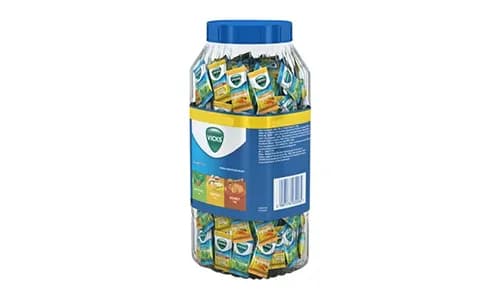 Vicks Cough Drops With Menthol, Ginger & Honey - Relieves Throat Irritation, 140