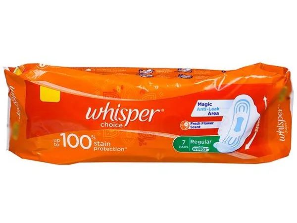 Whisper Choice Regular Sanitary Pads