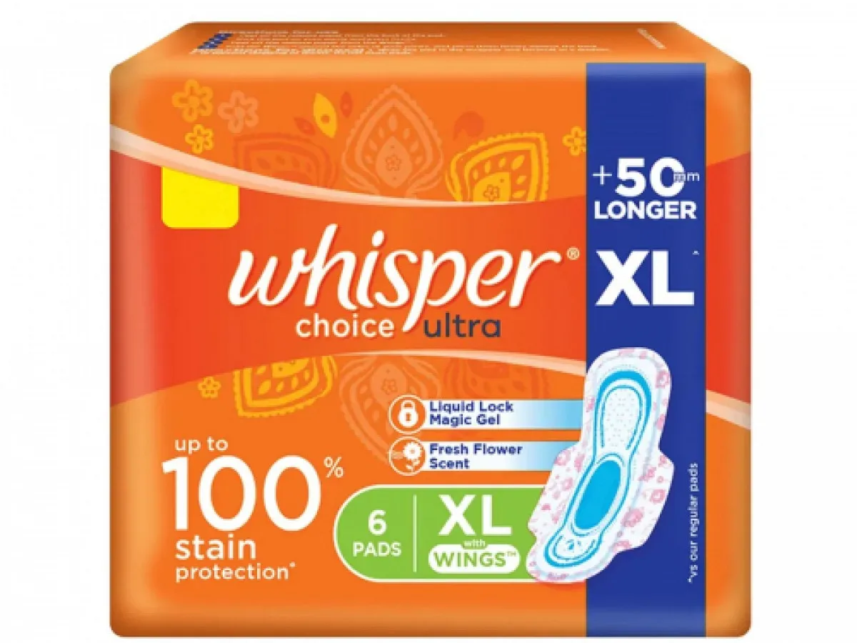 Whisper Choice XL Sanitary Pads